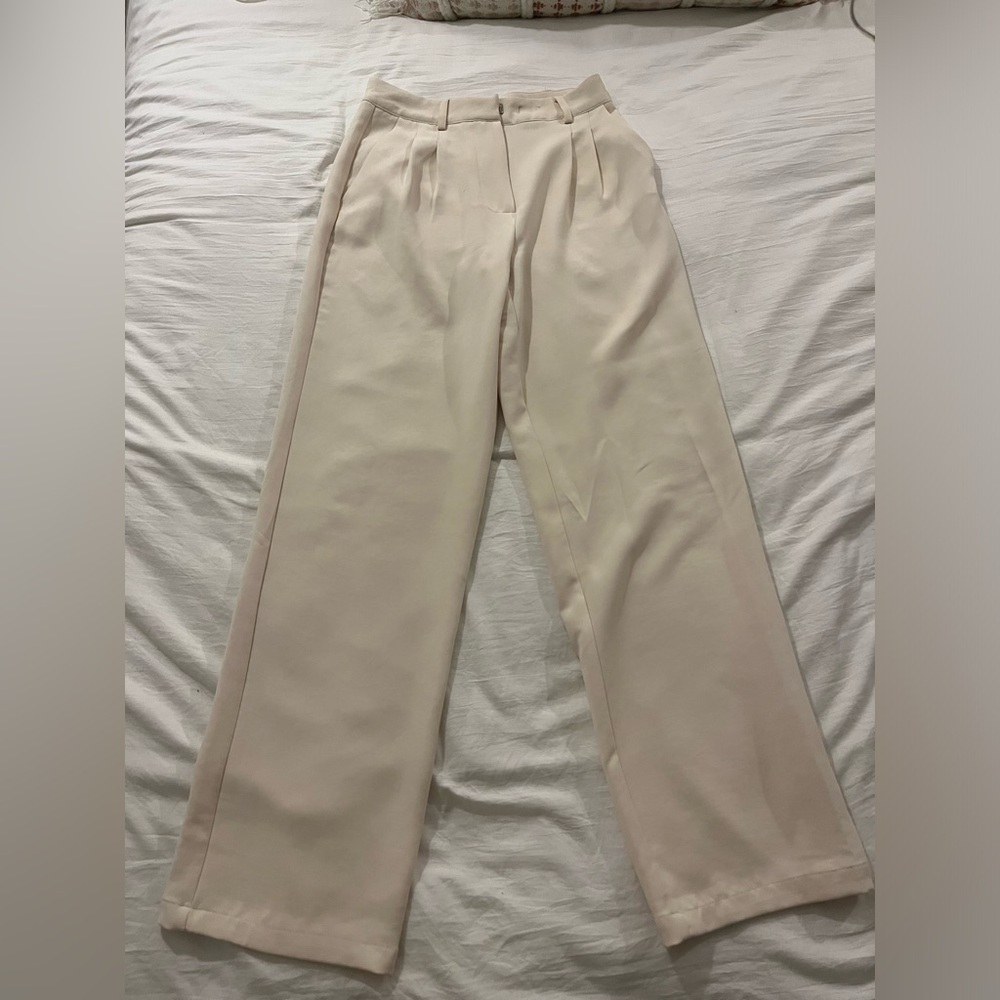 Cream Dress Pants
